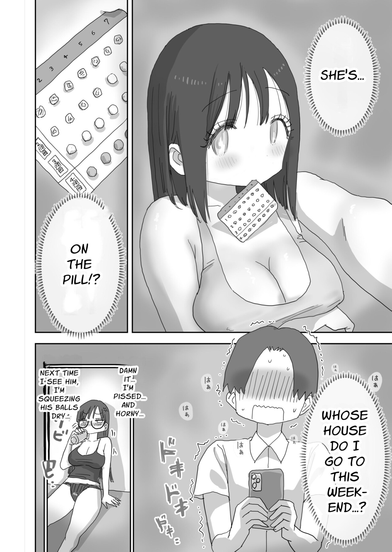 Hentai Manga Comic-My Naughty Lovey-Dovey Day Off With My Female Friends Continued ~Machida~-Read-64